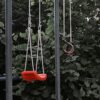 apofly Tree Swing Ropes, 2Pcs 4M Hammock Hanging Rope Adjustable Swing Hooks Strap Garden Furniture Accessories