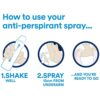 Dove Invisible Care Anti Perspirant Deodorant Spray For Women Long Lasting Protection Leaving No Marks For A Clean And Fresh Fragrance for Women