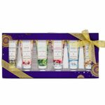 Hand Cream Gift Set  Spa Luxetique Hand Cream Moisturiser Shea Butter for Dry Hands with Natural Aloe and Vitamin E Travel Size Hand Creams 6 x 3