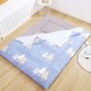 Japanese Futon Cover with Zipper 100% Cotton Cover for Traditional Floor Futon Mattress Removable Washable Without Mattress