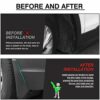 QWASZX Car Mud Flaps Mudguards, Front Rear Splash Panel Guards Protective Fender Styling Body Accessories for R-enault Koleos 2009-2016, Genuine