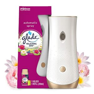 Glade Automatic Spray 1 Holder & 1 Refill, Autospray Odour Eliminator, Relaxing Zen, Packaging May Vary