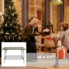 Garneck Console Table Sofa Table with Mesh Shelves Industrial Entryway Table Foyer Table for Front Hall Hallway Sofa Couch Living Room Coffee Bar