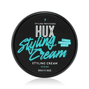 HUX Hair Styling Cream a cream that gives a mediumtolight hold that encourages firmness body and fullness 85g