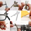 6-in-1 Multi-Functional Keychain Multi-Tool, Portable Multifunctional Foldable Mini Bottle Opener Screwdriver Tool, Multifunctional Keychain Tool