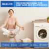 MAXIJIN Thick Velvet Sofa Covers 3 Seater Super Stretch Non Slip Couch Cover for Dogs Cat Pet Friendly 1-Piece Elastic Furniture Protector Plush
