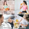UNIWEIGH Smart Food Scale 6.6lb/3kg, Digital Kitchen Scale with Nutritional Calculator APP and USB Charging Cable, Recharge Bluetooth Scale Gram