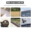 Fuuner Bird Spikes for Pigeons,15pcs 304 Stainless Steel bird deterrent spikes,for Fence Wall Spikes Garden Security Anti Climb,Small Birds scare