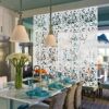 KEIBIKEIDI Hanging Room Divider Screens Made of Environmentally PVCSimple and Modern White Hanging Panel Screen for Decoration Home Livingroom Be