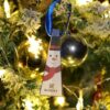 BLUESKY Gel Nail Polish Gel Polish Bauble  Snowmans got Sass Christmas decoration with exclusive 5ml Christmas Gel Polish Colour Red Glitter Requ