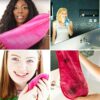Simply Gone Make Up Remover Cloth. Large Reusable Microfibre Face Cloth removes all makeup even waterproof mascara. Ideal for Sensitive Skin 2 Pa