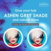 Joanna Ultra Color  Silver Hair Rinse In Spray For Blond And Light Hair  Ashen Grey Shade  Natural Shine  Eliminates Yellowish Hue Of Grey Blonde