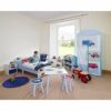 Vehicles Kids Toy Box - Childrens Bedroom Storage Chest with Bench Lid by HelloHome