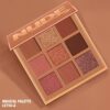 Eyeshadow Palette Matte Glitter Eyeshadow Long Lasting Eye Shadows Palette Waterproof Ultra Pigmented Shimmer Natural Blendable MakeUp Smokey Eye