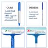 5ft Pool Skimmer Net - Swimming Pool Leaves Cleaning Net Fine Mesh Rake Net - 3 Detachable Spiral Interface Aluminum Pole Pool Leaf Cleaner Suppl