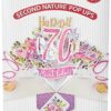 Happy 70th Birthday Pop-Up Greeting Card Original Second Nature 3D Pop Up Cards