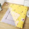 Japanese Futon Cover with Zipper 100% Cotton Cover for Traditional Floor Futon Mattress Removable Washable Without Mattress