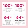 Magnitone Natural Cleansing Ultimate Gift Set with First Step Daily Cleansing Brush and 2 Wipe Out Makeup Remover Cloth Wipes