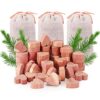 Yizhet Cedar Wood Balls Moth Repellent, 40 Pcs Anti Moth Cedar Balls, Natural Scent Balls for Moth Protection in Wardrobes Drawers, Storage Boxes