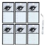 MILACOLATO Rhinestones for Makeup Face Gems Eye Gems Rhinestone Stickers Self Adhesive Pearl Rhinestones Blinger Hair Nail Eye Face Gems Stick On