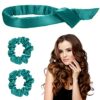 URAQT Heatless Curling Rod Headband No Heat Hair Curler for Long Hair Soft Silk Ribbon Sleeping Hair Rollers Wave Curls Lazy Curler Set DIY Hair