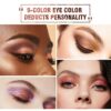 Eyeshadow Palette Matte Glitter Eyeshadow Long Lasting Eye Shadows Palette Waterproof Ultra Pigmented Shimmer Natural Blendable MakeUp Smokey Eye