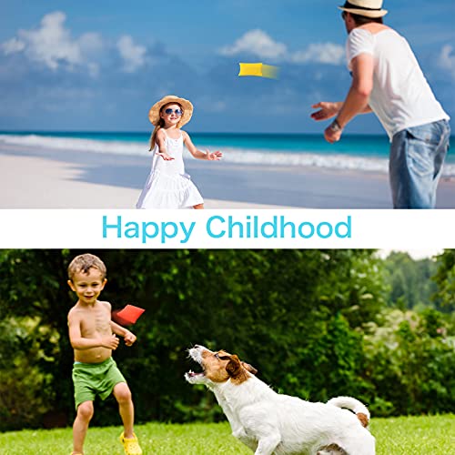 Skylety 30 Pieces Mini Colorful Cornhole Bean Bags Nylon Sack Tossing Beanbags Fun Sports Outdoor Family Games Kid Toys for Hand Toss Party Game