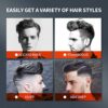 2in1 Men Hair Wax Gel with CombNew Styling Product with Strong Firm Hold for Side Part Pompadour Slick Back LooksGrooming Product Easy to Wash O