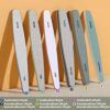 Nail File Teenitor Gel Nail File Set Professional Nail Buffer File Block Natural Manicure File Nail Polisher Washable Double Sided Emery Boards G