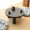 WYKDL Retro Coffee Table Mid Century Modern Coffee Table with for Living Room Vintage Coffee Table Cocktail Table TV Table Sofa Table Easy Assemb