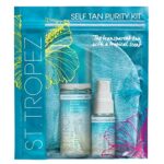 St. Tropez Fake Tan Self Tan Purity Tanning Water Starter Kit Beauty Gift for Her with Travel Size Tanning Water Mousse Tanning Face Mist and Tan