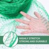 Straame Garden Netting, Plant, Veg, Fruit and Ponds Protection, Cat and Bird Proof Garden Net, Versatile Fine Mesh Garden, Garden Fence Netting,