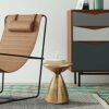 Side table Small Round Table Living Room Side Table Bedroom Bedside Table Small Metal Iron Creative Mobile Sofa Small Corner Table Color  A