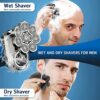 Electric Head Shaver for Men 8D Upgraded 6in1 Head Shaver for Bald Men Waterproof WetDry Electric Shaver Razor Beard Grooming Kit for Men Cordles