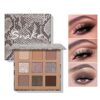 Eyeshadow Palette Matte Glitter Eyeshadow Long Lasting Eye Shadows Palette Waterproof Ultra Pigmented Shimmer Natural Blendable MakeUp Smokey Eye