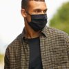 Pleated Adult Face Mask Elastic 5 Pack Adult Elastic Mask