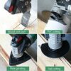Multi-Oscillating Power Tool Sander 6 Speeds 6000-20000RPM, Cordless Cutting and Grinding Machine Oscillating Saw with 21V Battery, 4 x Saw Blade