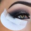 100 PCS Eyeshadow PadsEye Shadow Shield Protector Pads for Eyes Lips Makeup Application Tool