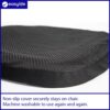 Easylife Gel Support Cushion, Office Chair Cushion, Pressure Cushion, Gel Seat Cushion, Gel Cushion, Pressure Relief Cushion, W40 x D34 x H4.4cm