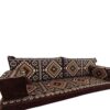 Spirit of 76 Handmade Arabic style majlis floor sofa couch seating set with traditional kilim patterns  SHIFS252