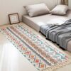 Boho Runner Rug 60x130cm Hallway Runner Machine Washable Carpet Runner with Tassel Cotton Area Rugs Carpet Runner Non Slip Hallway Rugs for Livin