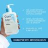 CeraVe SA Smoothing Routine Cleanse  Moisturise Duo For Rough  Bumpy Skin For use on Face  Body Cleanser 236ml and Cream 177ml