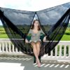 Hammock Bliss Mosquito Net Cocoon -The Ultimate Bug Screen Mossy Netting Canopy For Your Camping Hammock With Insect Proof No See Um Mesh – Make