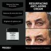 Brickell Mens Products Resurfacing AntiAging Cream For Men Natural and Organic Vitamin C Cream 59 mL Unscented