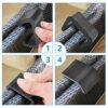 FIGFYOU 10 Pcs Furniture Sofa Clips Outdoor Patio Wicker Plastic Rattan Sofa Clips Wicker Furniture Clips Chair Sofa Fasteners Clips for Restaura
