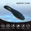 riemot Womens Mens Memory Foam Insoles Super Soft Replacement Innersoles for Running Shoes Trainers Work Boots Walking Shoes Comfort Cushioning S