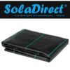 2 x 5 m / 6.5 x 16.4 ft Weed Control Membrane, Weed Control Woven Fabric, Ground Cover Sheet, 100 GSM, UV Stabilised, Weed Barrier Mat. Perfect f