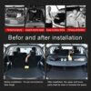 WGLQAZ for Honda CR-V 2007-2011 Retractable Cargo Cover Luggage Shade Shield Car Styling Fittings Boot Panel Roller Blind Protective Trunk Parcel