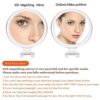 5Inch,20X Magnifying Mirror, Two Sided Mirror, 20X/1X Magnification, Folding Makeup Mirror with Handheld/Stand,Use for Makeup Application, Tweezi