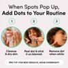 Dots for Spots Acne Patches  Pack of 24 Translucent Hydrocolloid Pimple Patch Spot Treatment Stickers for Face and Body  FastActing Vegan  Cruelt